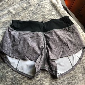 NWOT Lululemon Speed Up Liner-less Shorts 2.5”